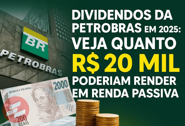 Dividendos da Petrobras em 2025 Veja Quanto R 20 mil Poderiam Render em Renda Passiva