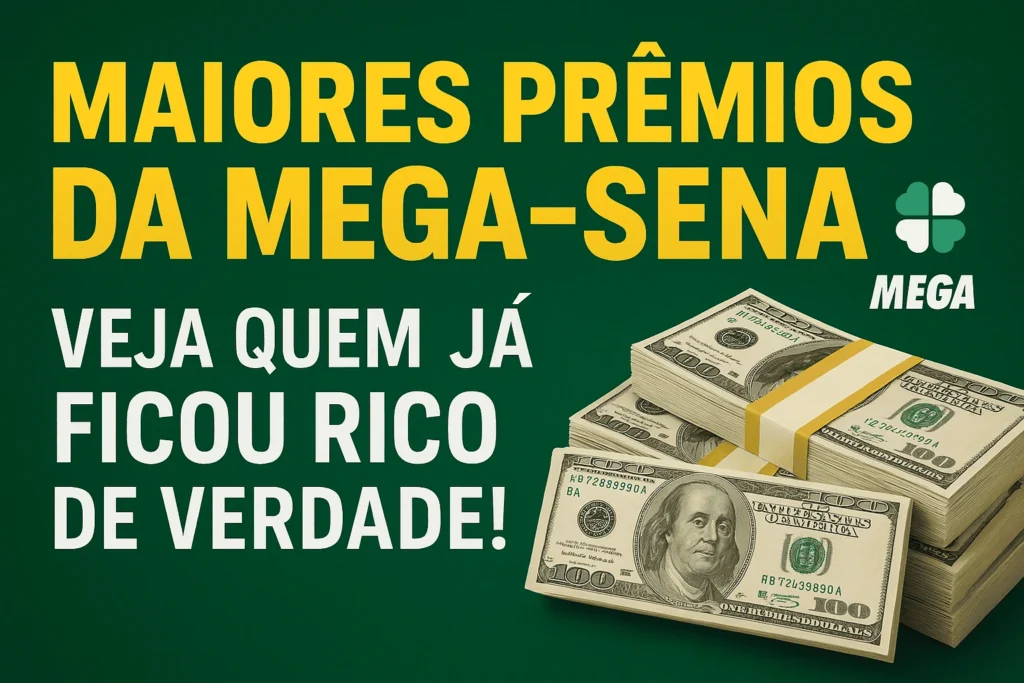 Maiores Prêmios Já Pagos pela Mega-Sena Histórias Reais de Quem Ficou Rico da Noite pro Dia