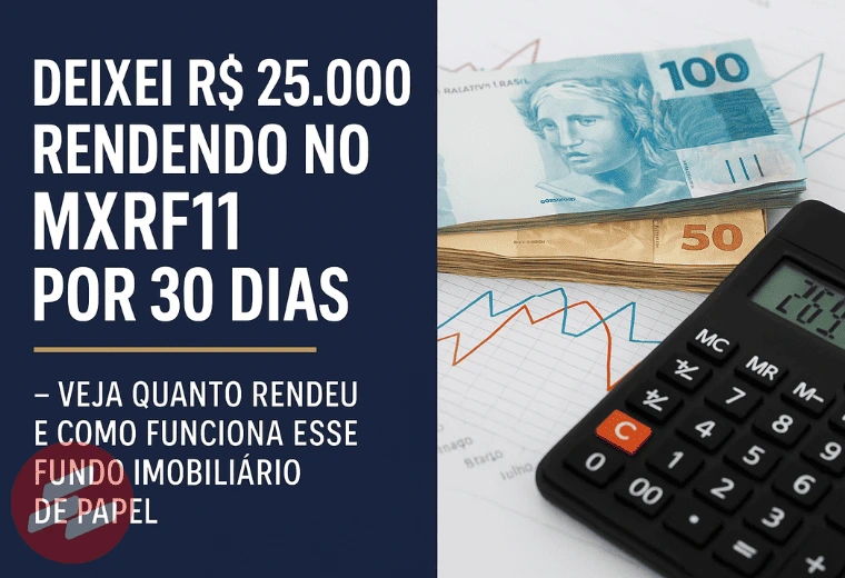 rendimentos mxrf11 25000 investidos