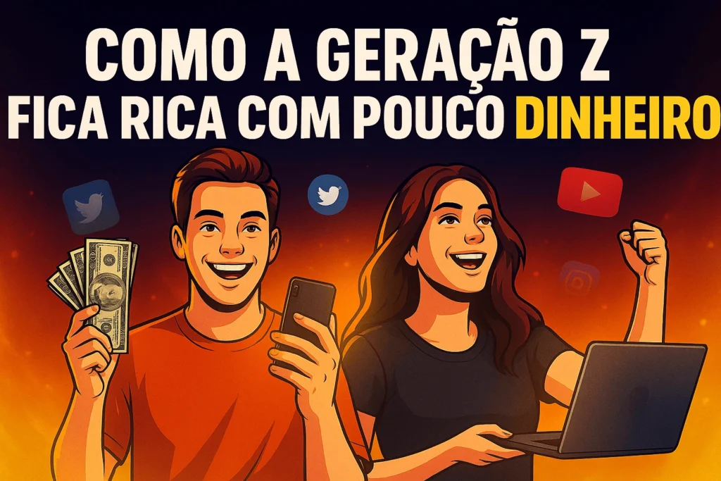 Como a Geração Z Está Fazendo Dinheiro do Nada (E Você Pode Também!)