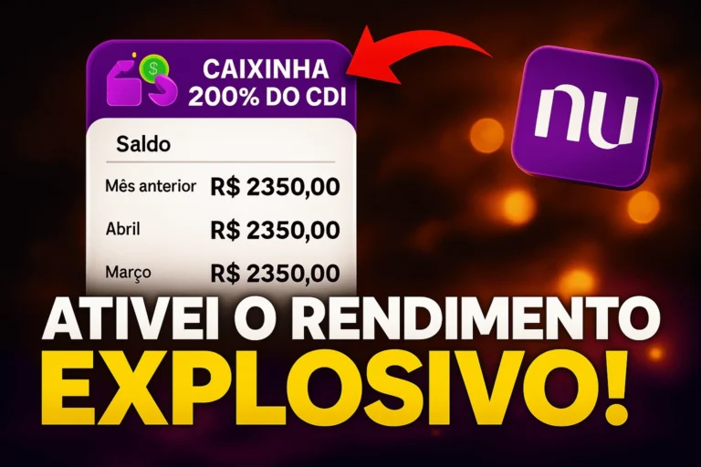 VOCÊ TAMBÉM PODE RECEBER R 2.350,00 POR MÊS DO NUBANK SEM FAZER NADA